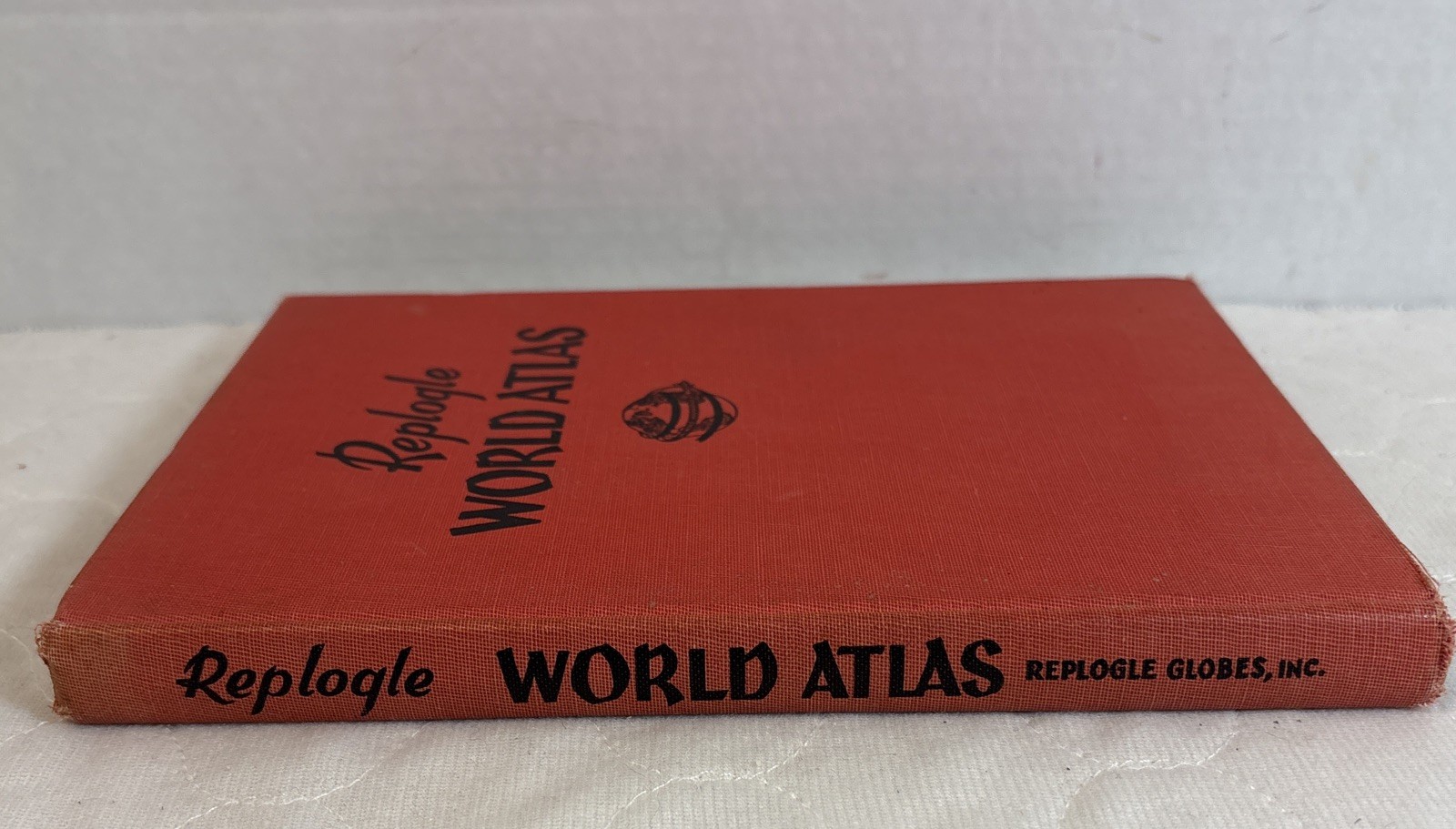 1953 Replogle World Atlas New Census Edition Hardcover