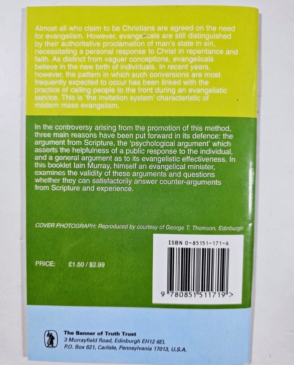 The Invitation System by Iain H. Murray