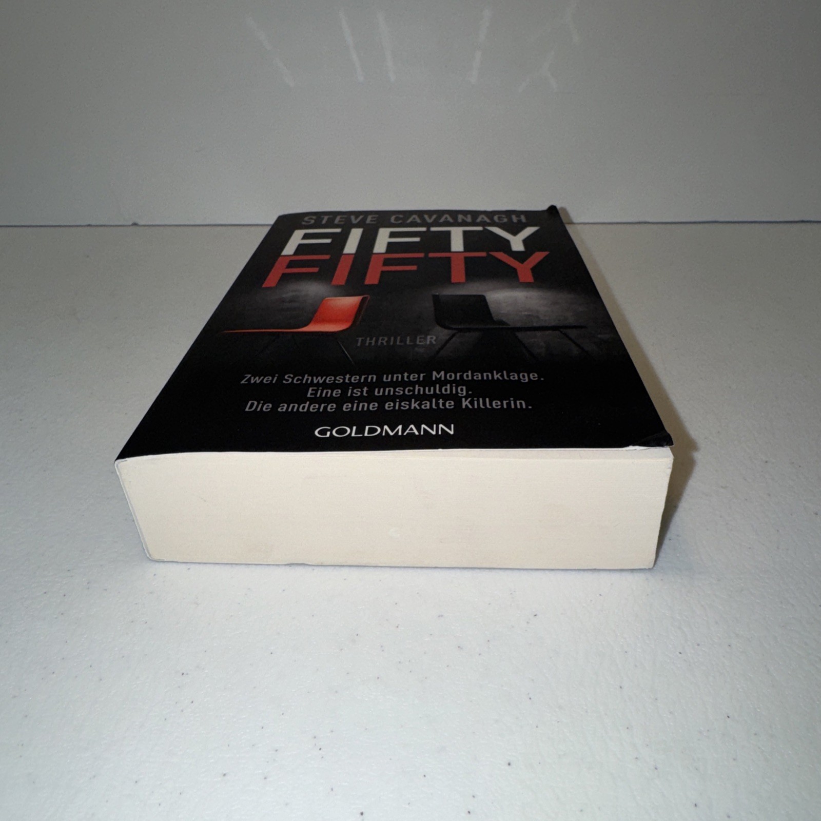 Fifty-Fifty by Steve Cavanagh (paperback) GOOD 9783442494736