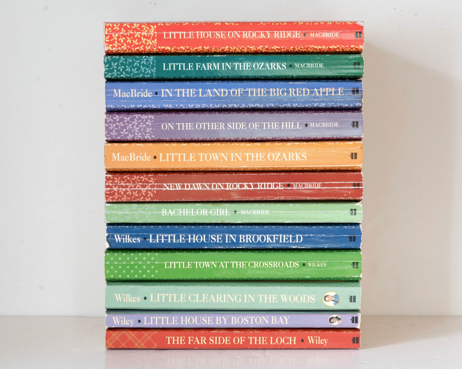 Little House on the Prairie Lot of 12 ROSE CAROLINE CHARLOTTE MARTHA Years Books