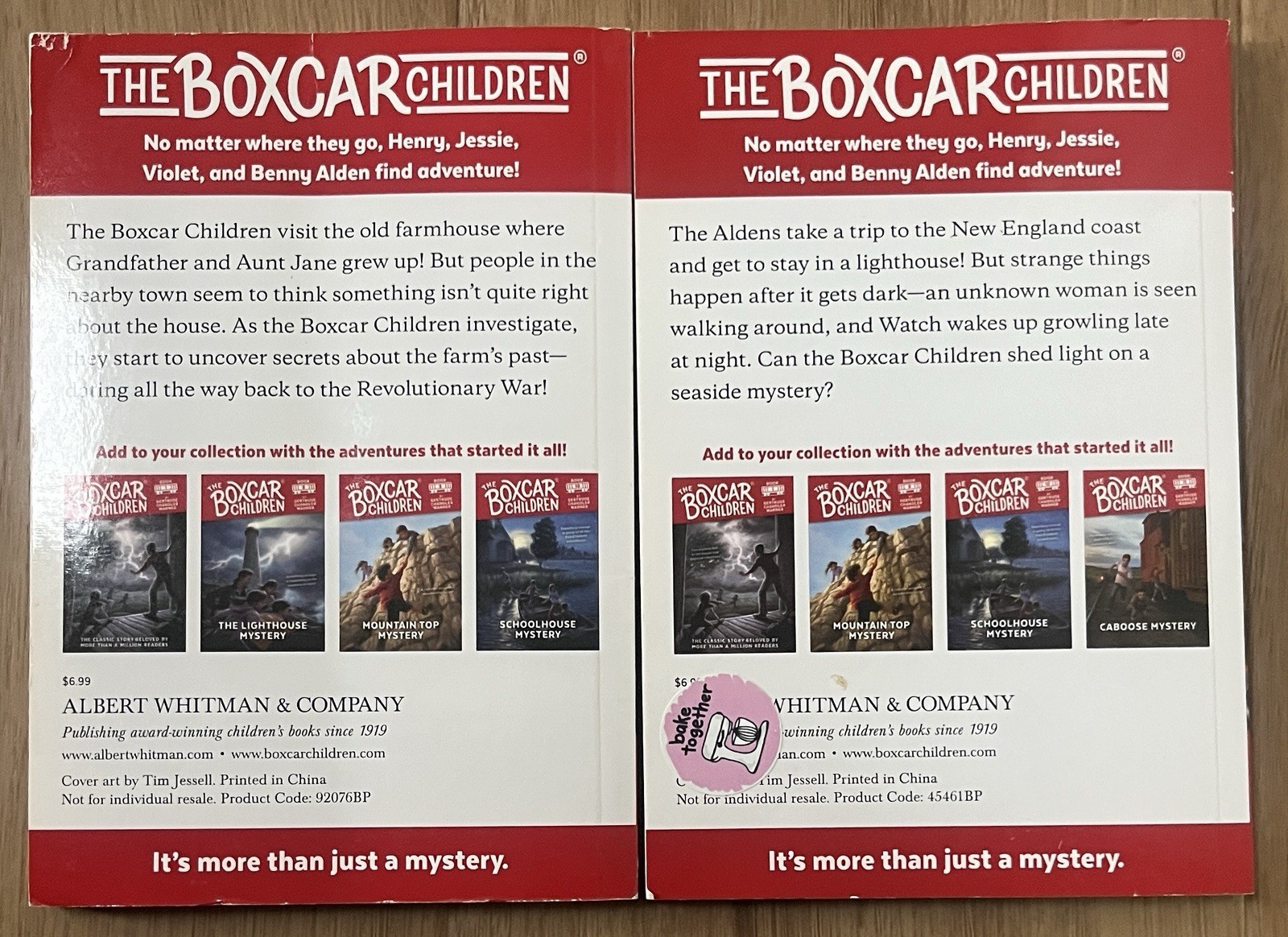 The Boxcar Children By Gertrude Chandler Warner PB #1-8