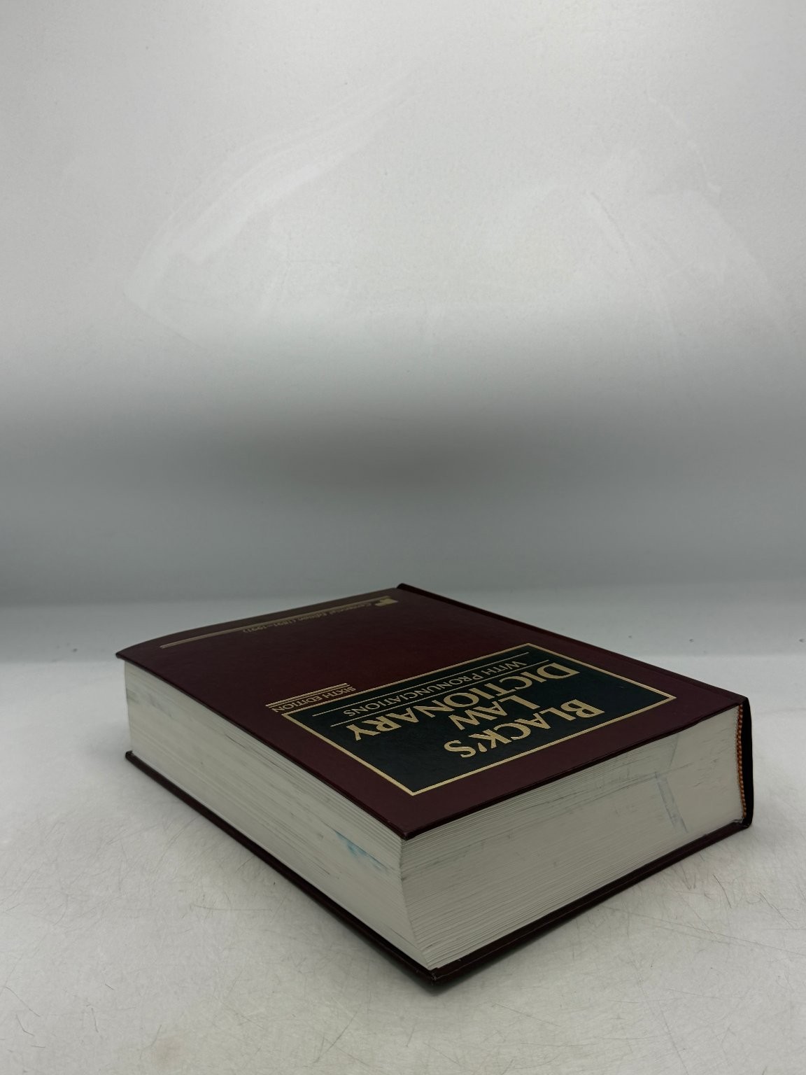 Black’s Law Dictionary Henry Campbell Black 1997 Sixth Centennial Edition Law