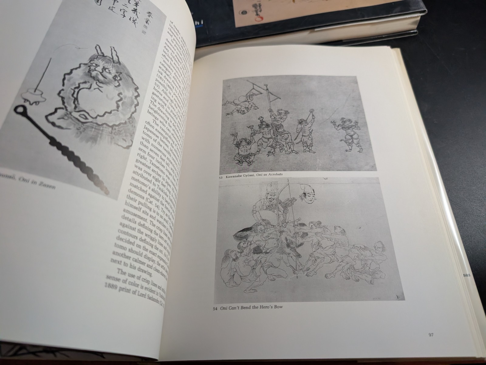 x2 Art Book Lot Heroes & Ghosts Japanese Prints by Kuniyoshi Ghosts & Demons LS