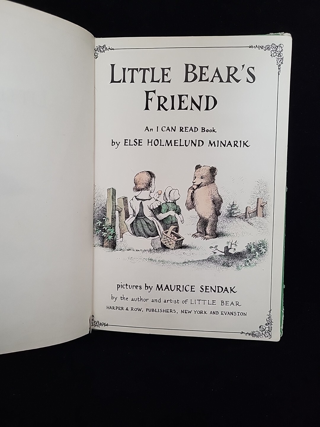 I Can Read Level 1 Ser.: Little Bear’s Friend by Else Holmelund Minarik…