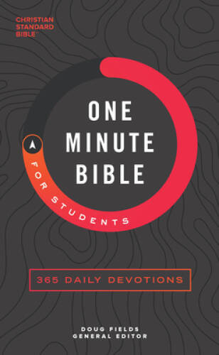 CSB One-Minute Bible for Students – Paperback By CSB Bibles by Holman – GOOD