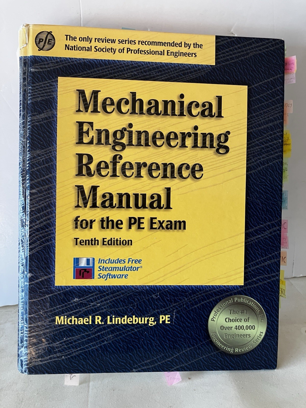 Mechanical Engineering Reference Manual: For the PE Exam by M. Lindeburg 10th Ed