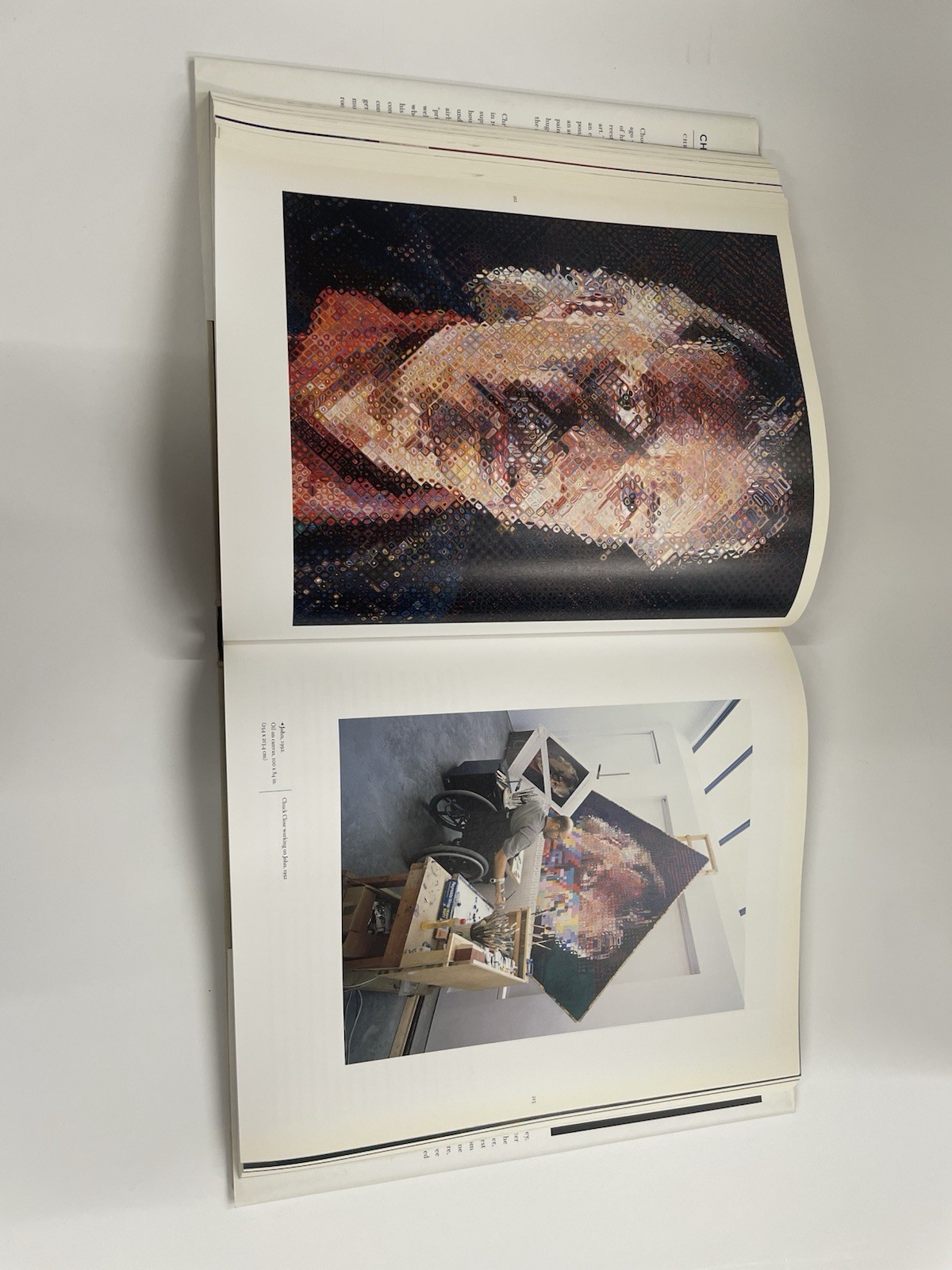 Chuck Close: Work by Christopher Finch Hardcover Prestel Used Very Good Cond