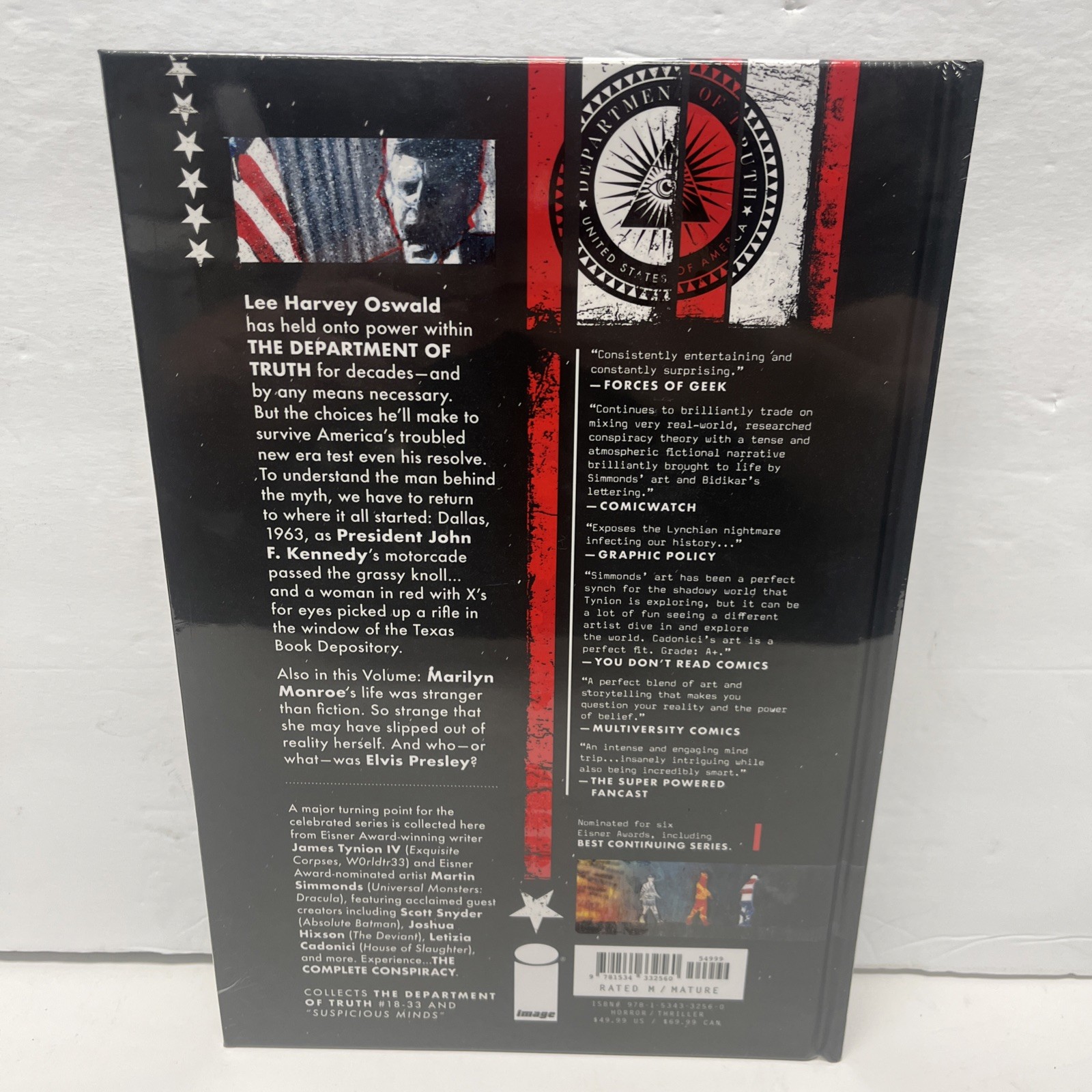 The Department of Truth: The Complete Conspiracy Deluxe Hardcover Book Hardcover