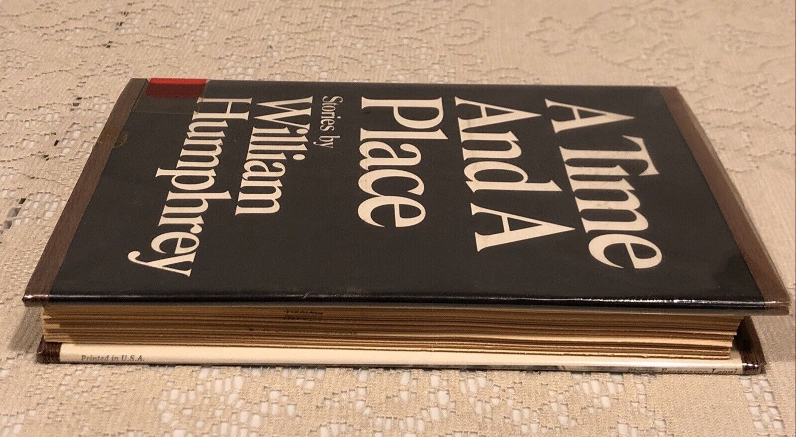 A Time And A Place by William Humphrey, First Edition 1968, Borzoi Book HC/DJ