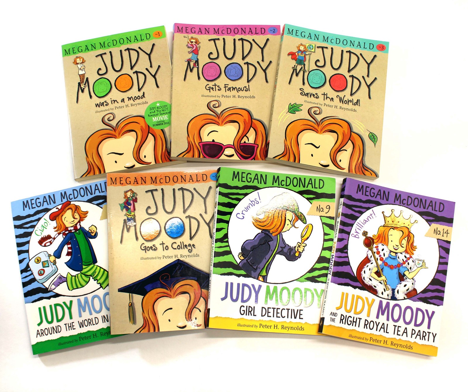 Lot 11 Judy Moody & Stink Series Paperback Early Chapter Books by Megan McDonald