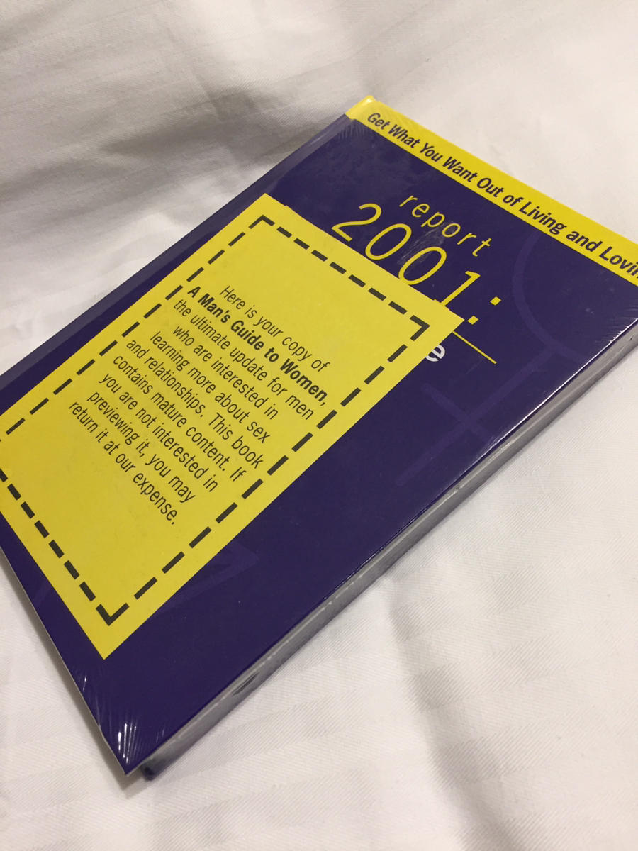 Report 2001: A Man’s Guide to Women Rodale 274 Pages Hardcover Sex Guide SEALED