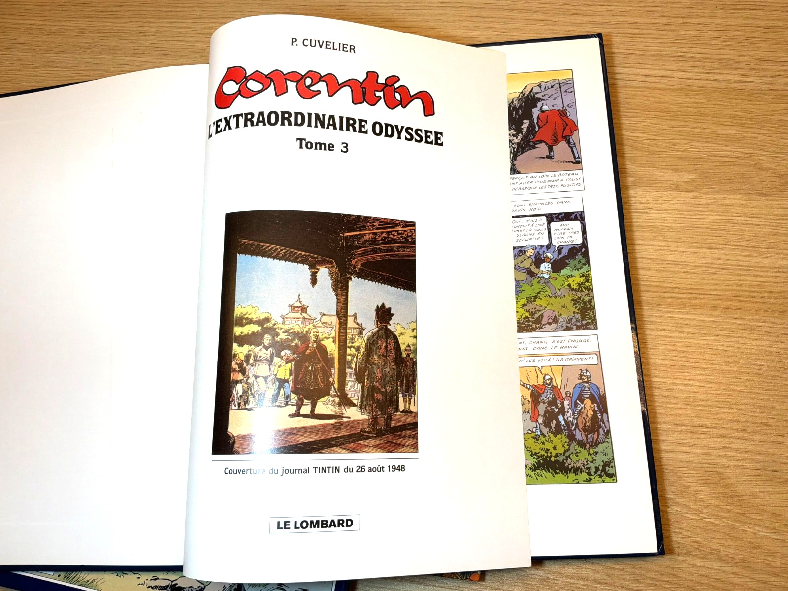 Corentin L’Extraordinaire Odyssée de Corentin 3-Book Set Vol. 1, 2,/ 3 French HC
