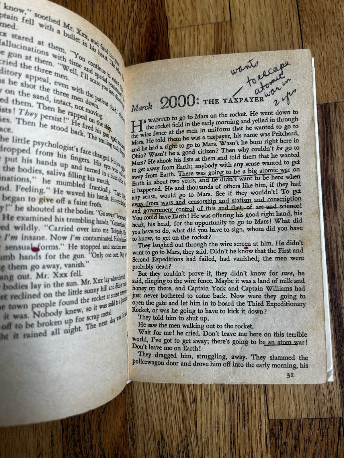 The Martian Chronicles by Ray Bradbury (1985, Library Binding)