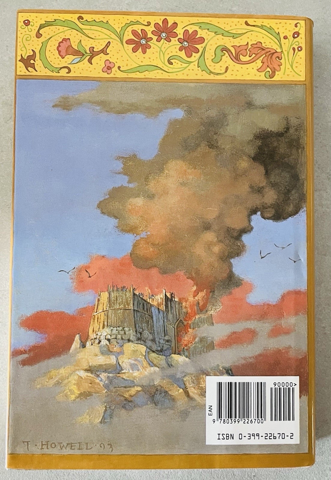 Martin The Warrior by Brian Jacques 1994 Hardcover American 2nd print HC/DJ