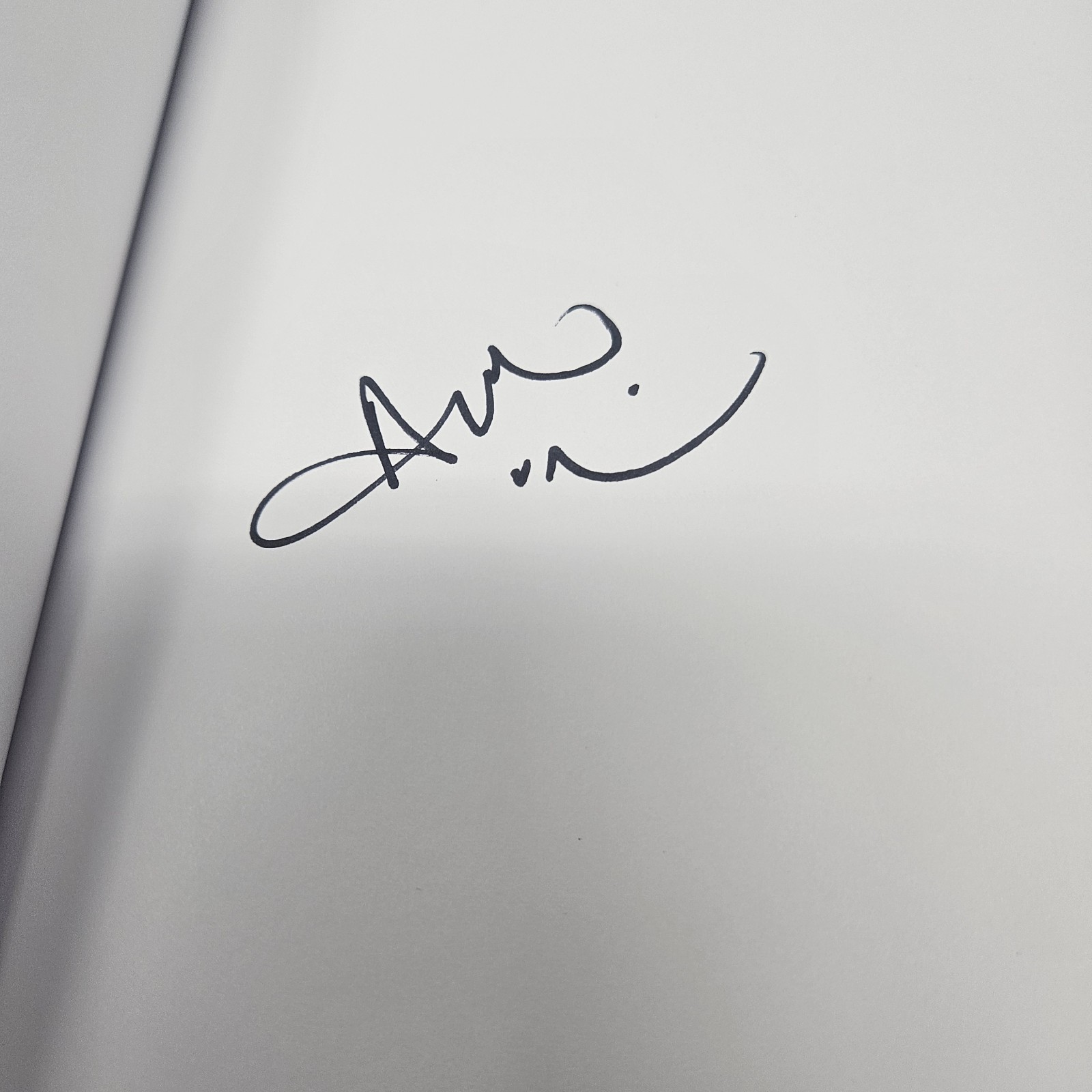 SIGNED! Amber V. Nicole The Book of Azrael Gods & Monsters Book One 1st Edition