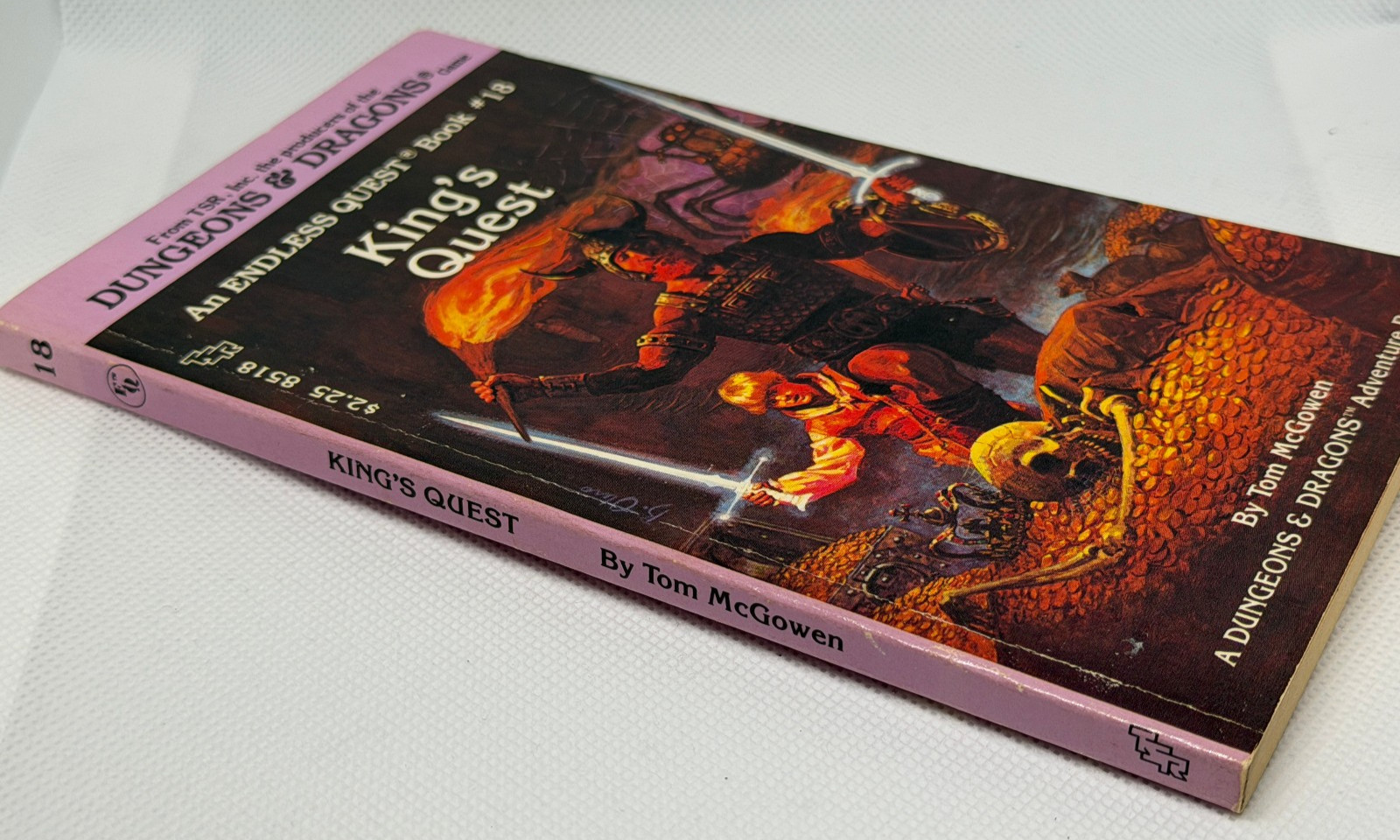 King’s Quest An Endless Quest Book # 18 by Tom McGowen Dungeons & Dragons 1st Ed