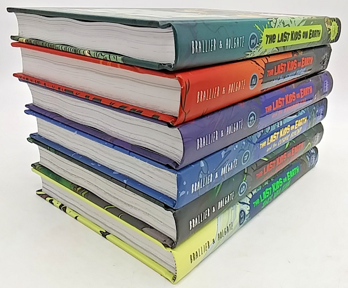 Lot Of 6 The Last Kids on Earth Books 1-5.5 Max Brallier Hardcover VGC!! NETFLIX