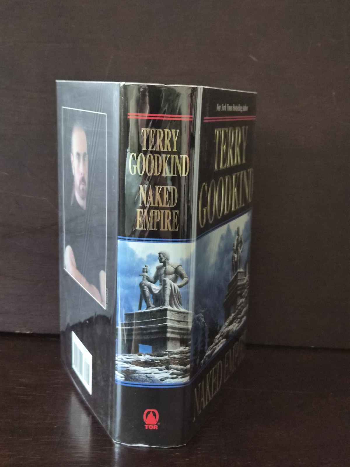 Terry Goodkind Naked Empire 1st/1st 2003 Tor HCDJ Brodart Mylar LN Fantasy
