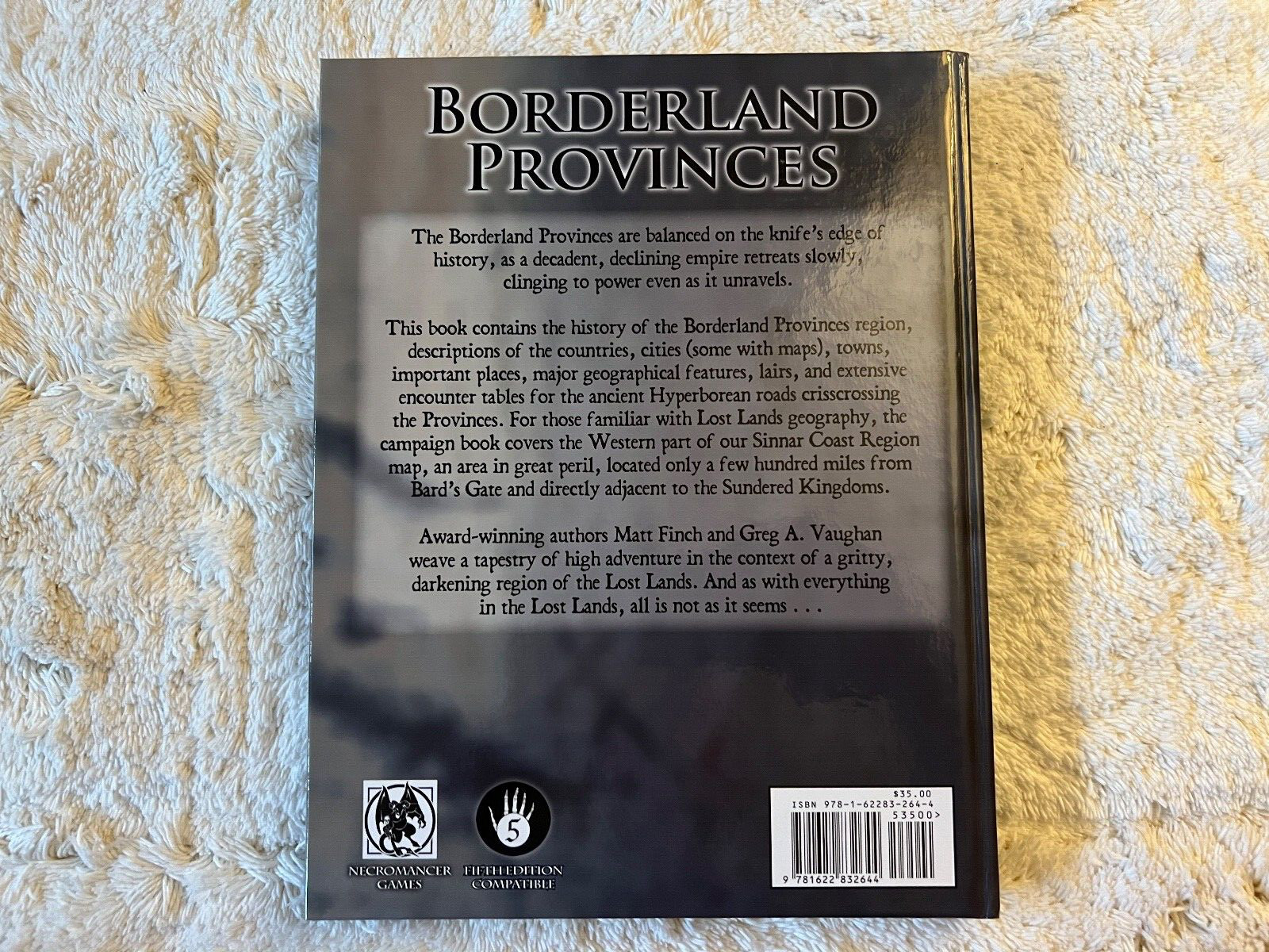 THE LOST LANDS BORDERLAND PROVINCES FIFTH EDITION COMPATIBLE RPG MATTHEW FINCH