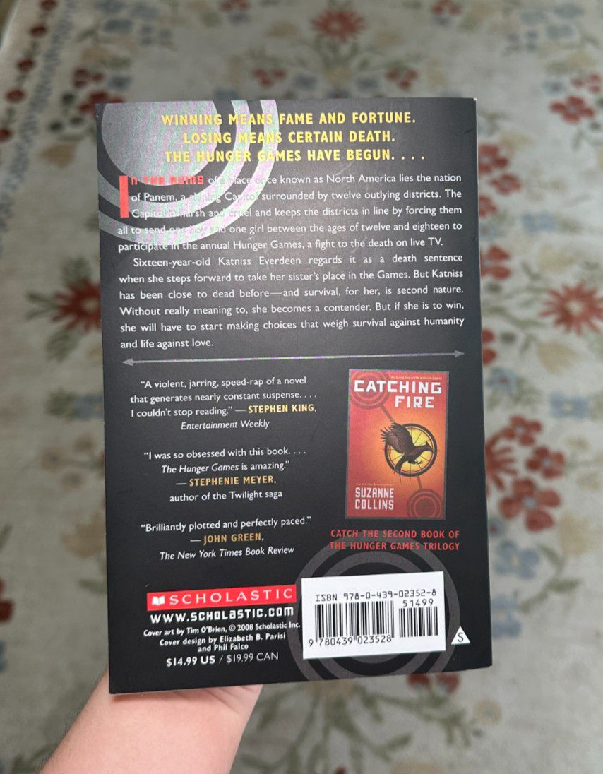 The Hunger Games Bedazzled Book