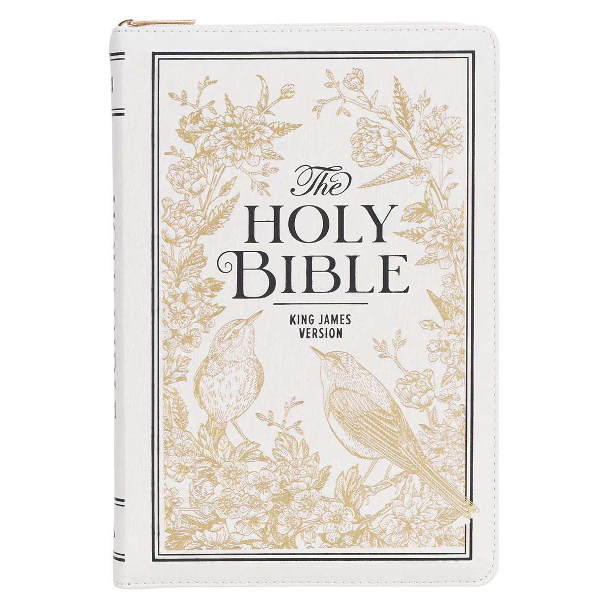 KJV Holy Bible, Thinline Large Print Vegan Leather Red Letter Edition Thumb