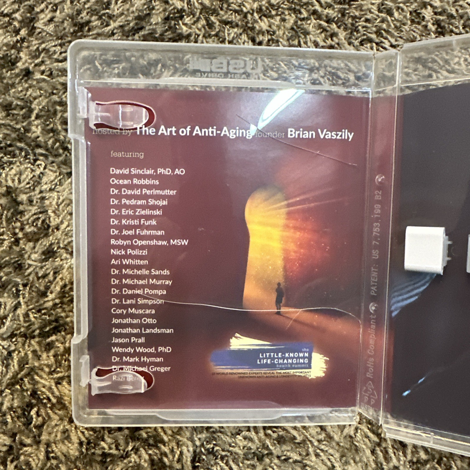 USB Flash Drive – The Little Known Life Changing Health Summit All 22 Interviews