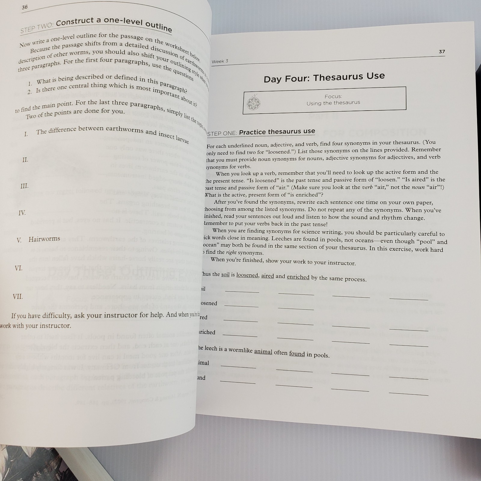 Writing with Skill Level 1 Well Trained Mind ~ Workbook x2 & Instructor ~ Bauer