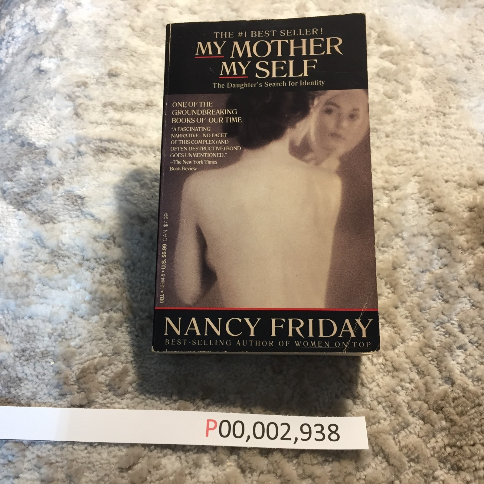 My Mother My Self Nancy Friday 1987 Laurel Female Identity Formation Paperback