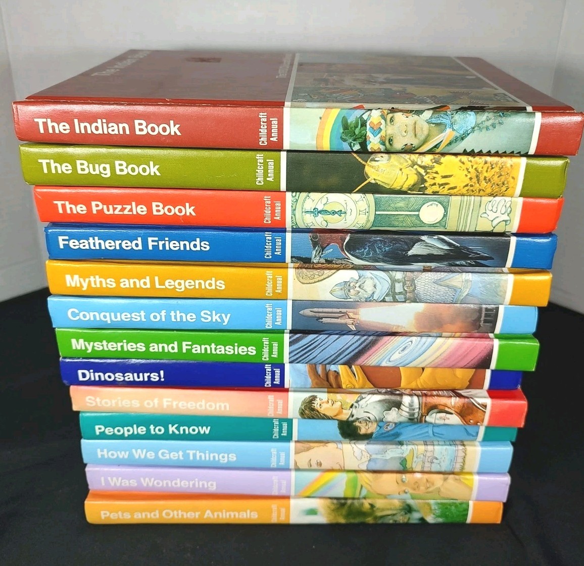 Childcraft Hardcover Books How And Why Annuals Only Lot