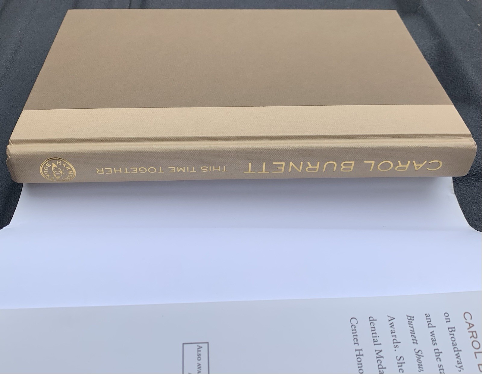 This Time Together – Carol Burnett – Signed HC