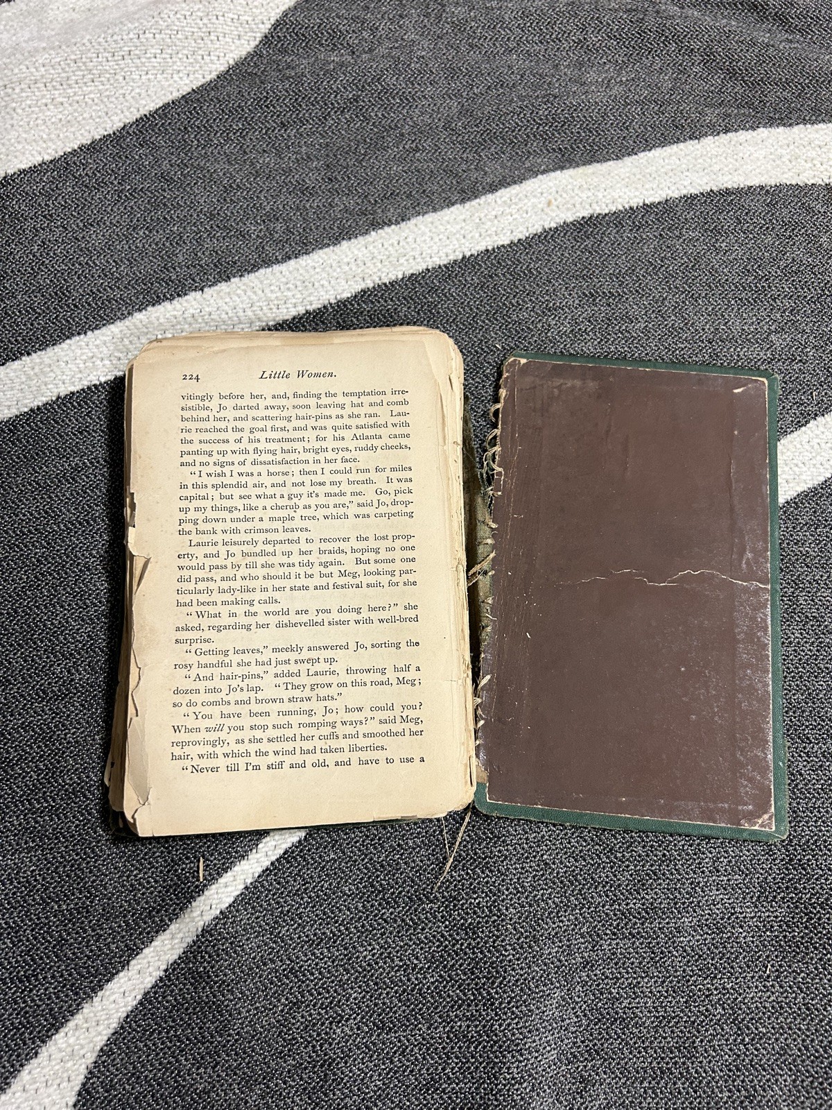 Rare 1870 Little Women by Louisa May Alcott – Roberts Brothers – For Restoration