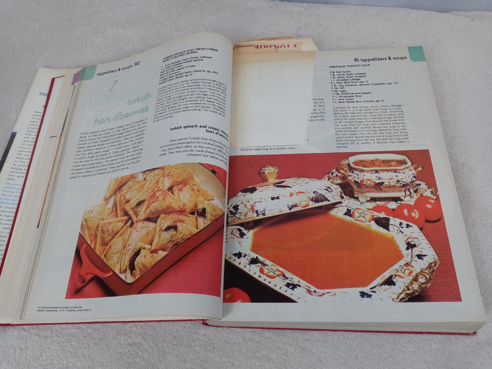 Vintage Creative Cooking Course Charlotte Turgeon Larousse Gastronomique HC DJ