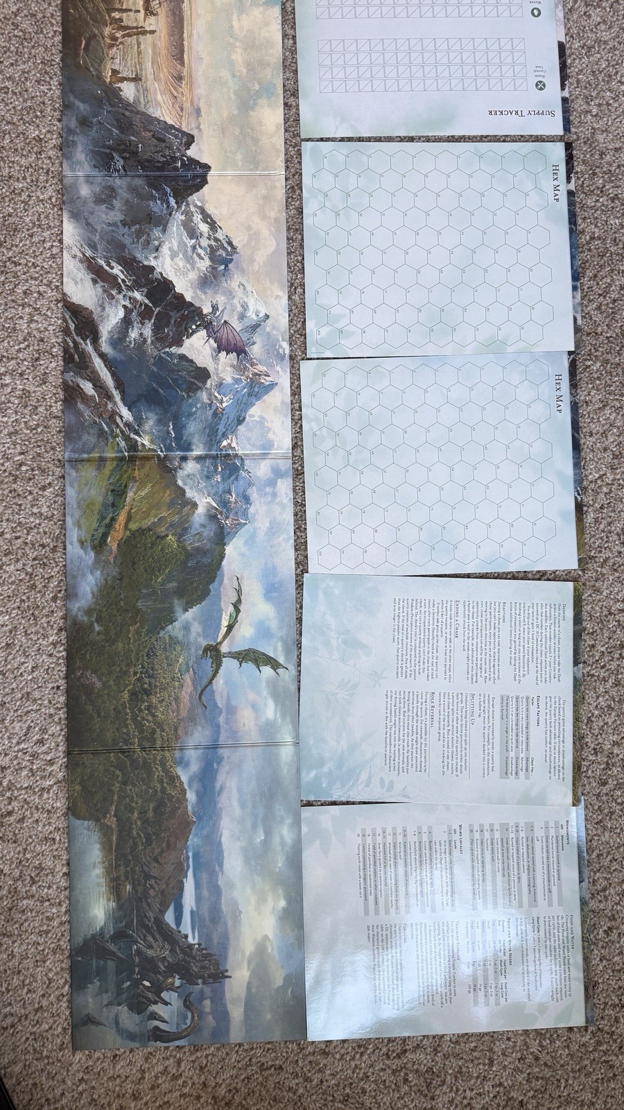 Dungeons and Dragons D&D Lot – Master’s Screen Kit Dungeon Master’s Guide + More