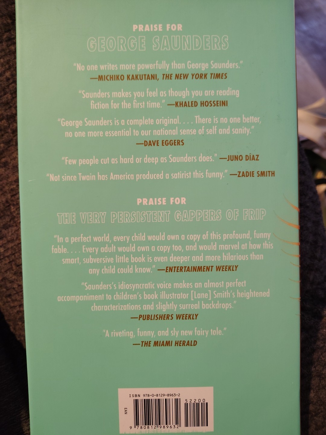 Very Persistent Gappers of Frip by George Saunders (2015, Hardcover)