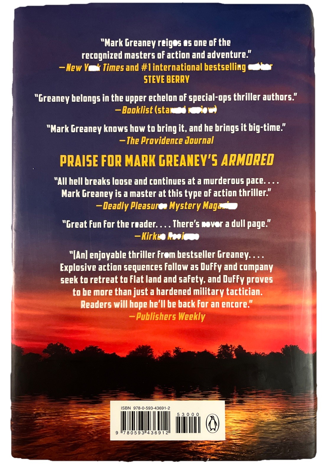 Sentinel by Mark Greaney, NEW 1st. PRINT Hardcover, FREE SHIP