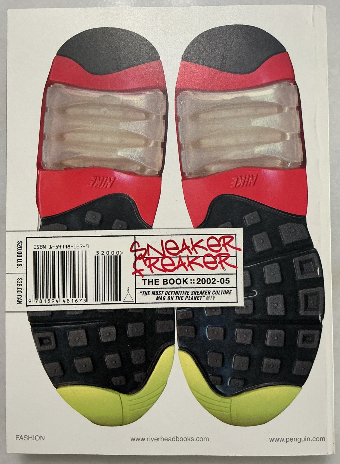 Sneaker Freaker – Paperback By Wood, Simon – Australian Sneaker Life Magazine
