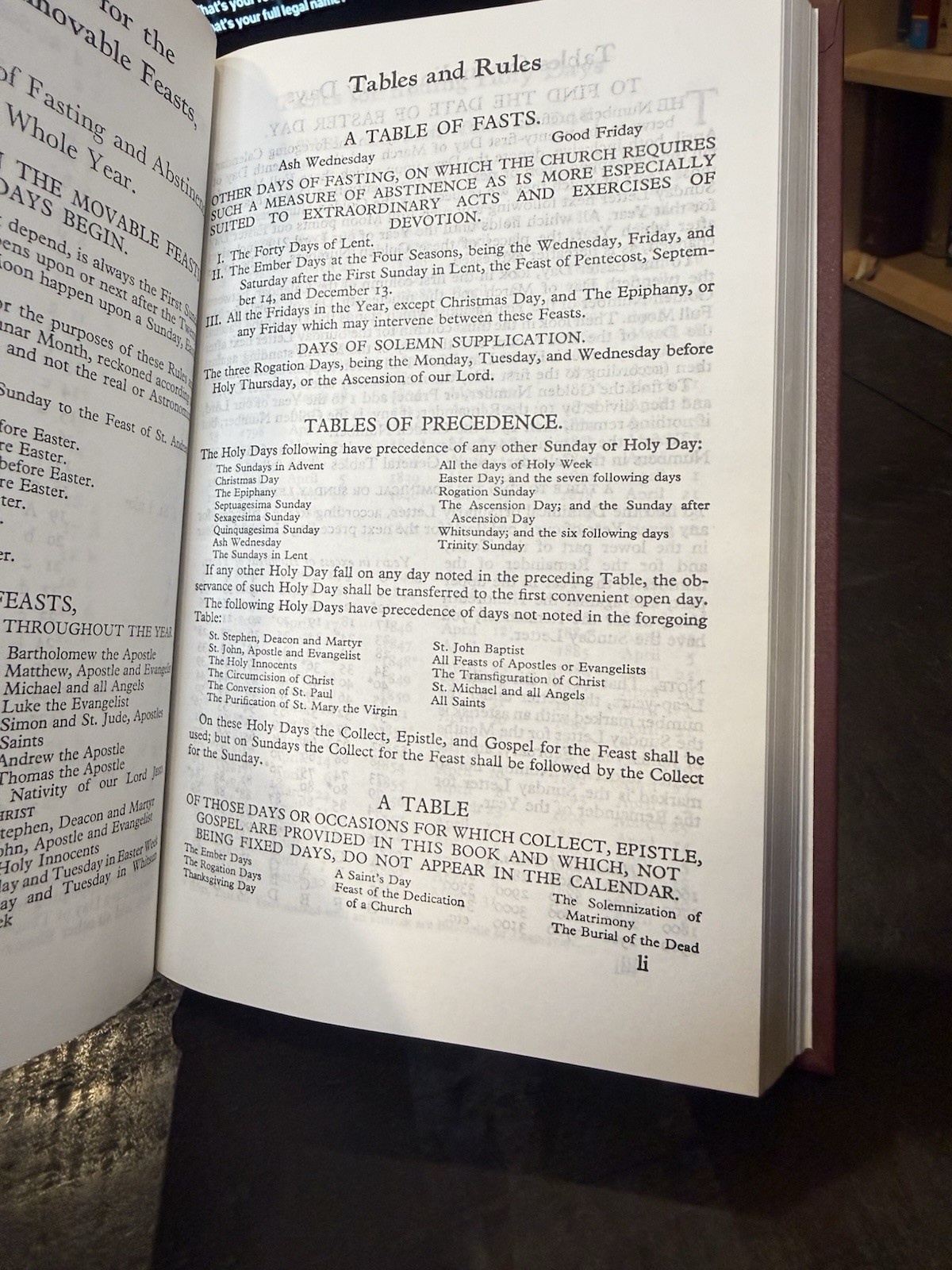 The Book of Common Prayer Reformed Episcopal Church Burgundy Hardcover Nice