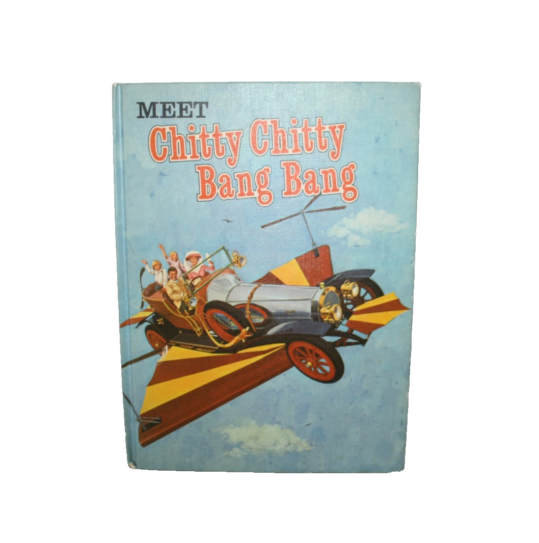 Vintage Meet Chitty Chitty Bang Bang Oversized Book Movie Dick Van Dyke 1968