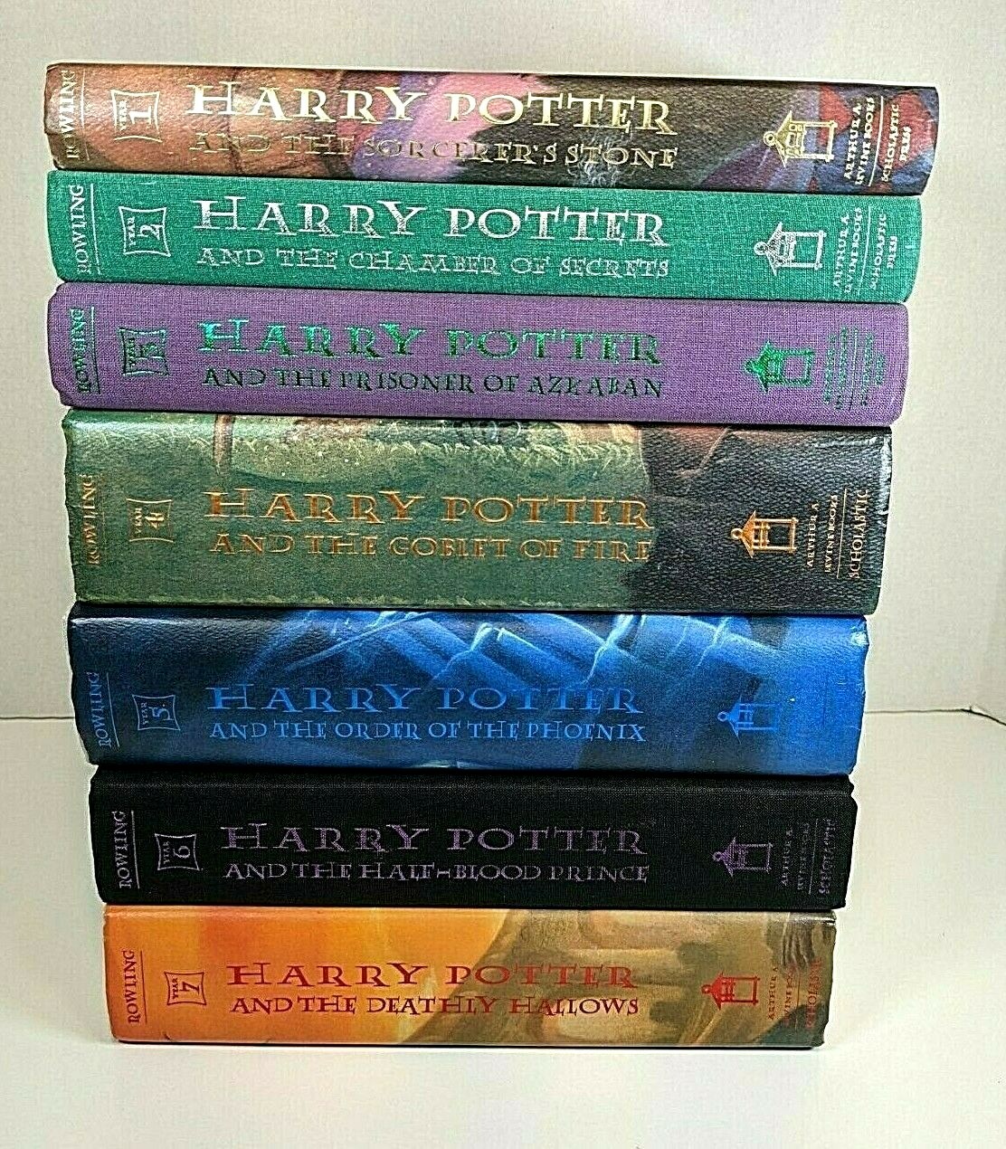 Complete set HARRY POTTER Children Book Series ~8 DVDs~DVD game~coloring book