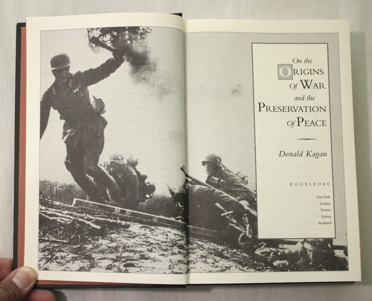 On the Origins of War by Donald Kagan (Hardcover) First Edition w/DJ