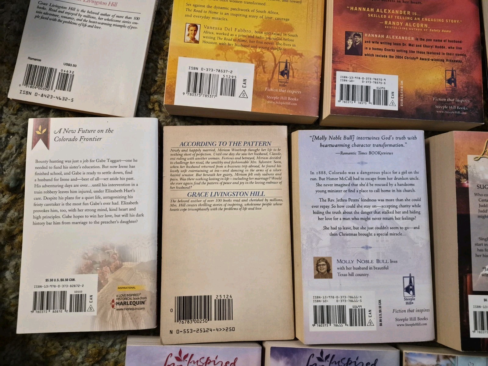 LOVE INSPIRED ROMANCE PAPERBACK BOOKS MISC ROMANCE TITLES LOT OF 22
