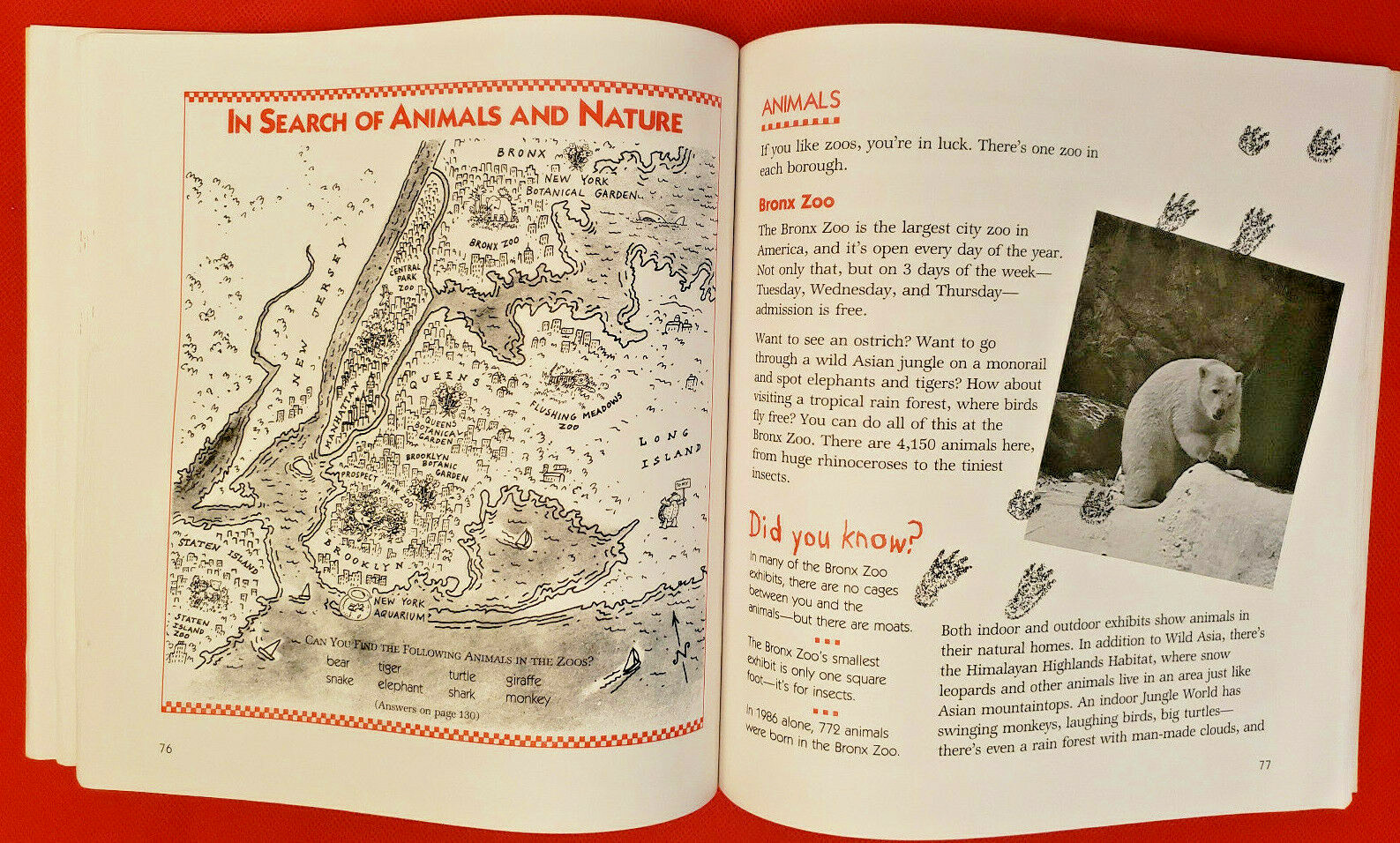 VINTAGE BOOK: “A KID’S GUIDE TO NEW YORK CITY” – GULLIVER TRAVELS – 135 PAGES