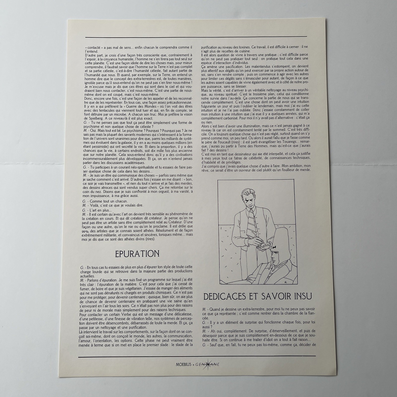 Moebius Futurs Magiques Portfolio. SIGNED LIMITED EDITION