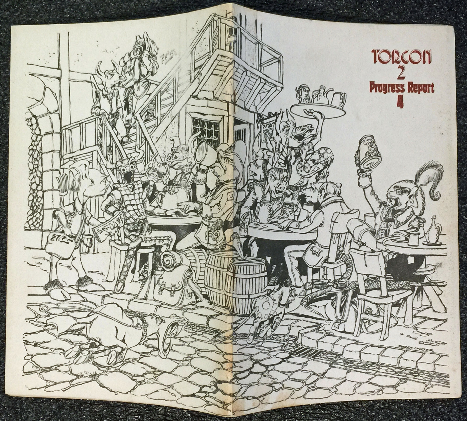FANZINE TORCON 2 Progress Report #4 WORLDCON 31 1973 Science Fiction Convention