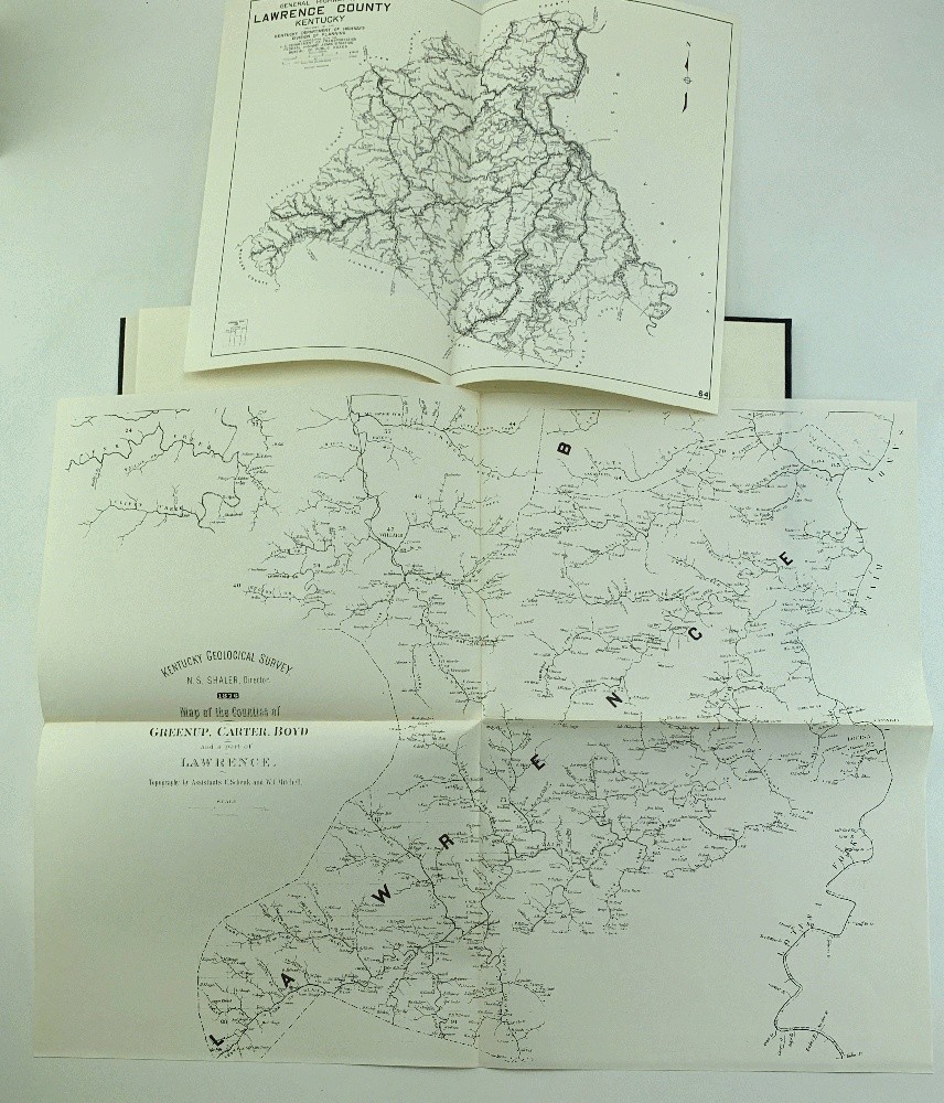 Lawrence County: A Pictorial History Kentucky George Wolfford First Edtion 1972