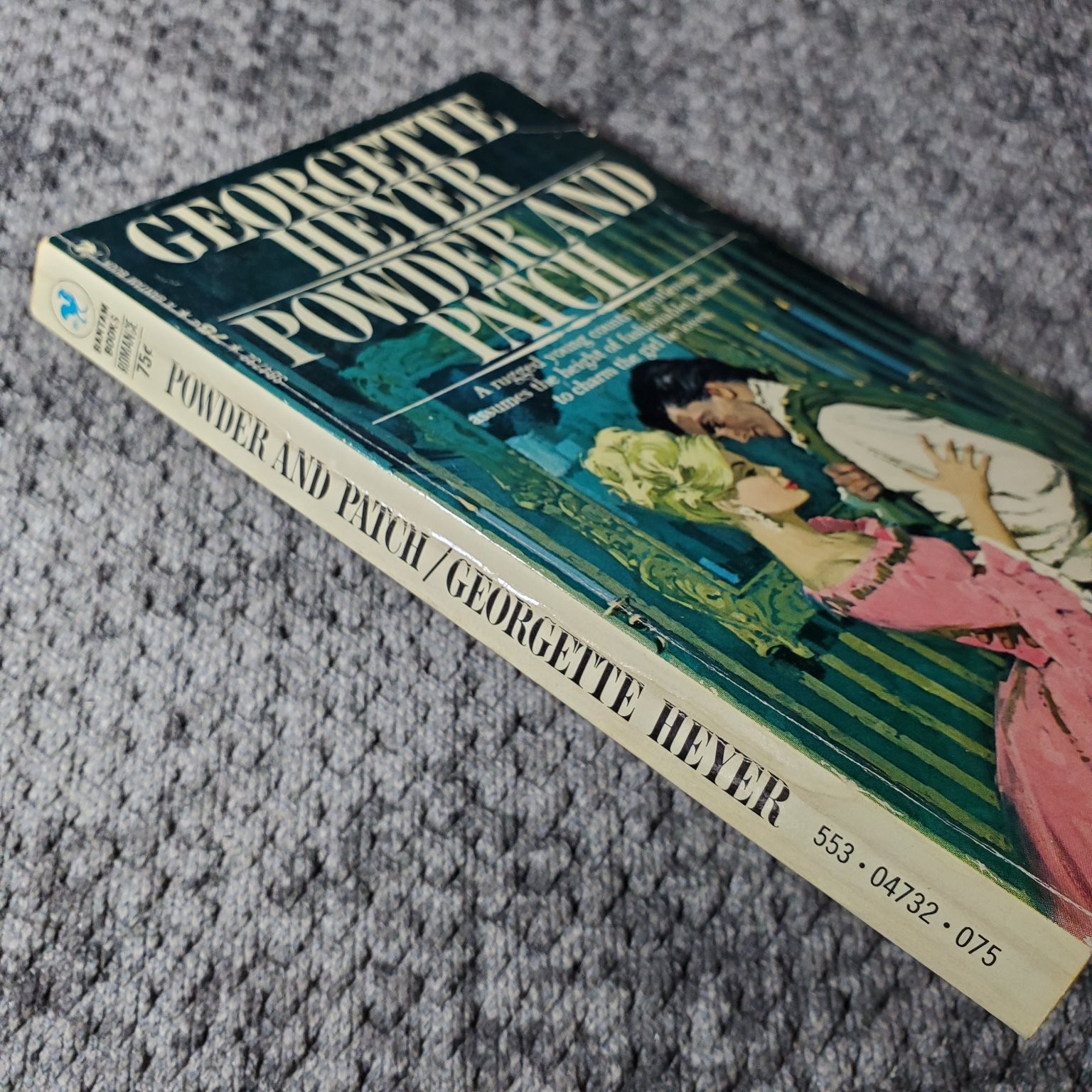 Powder & Patch Georgette Heyer 1970 Regency Romance Bantam Books