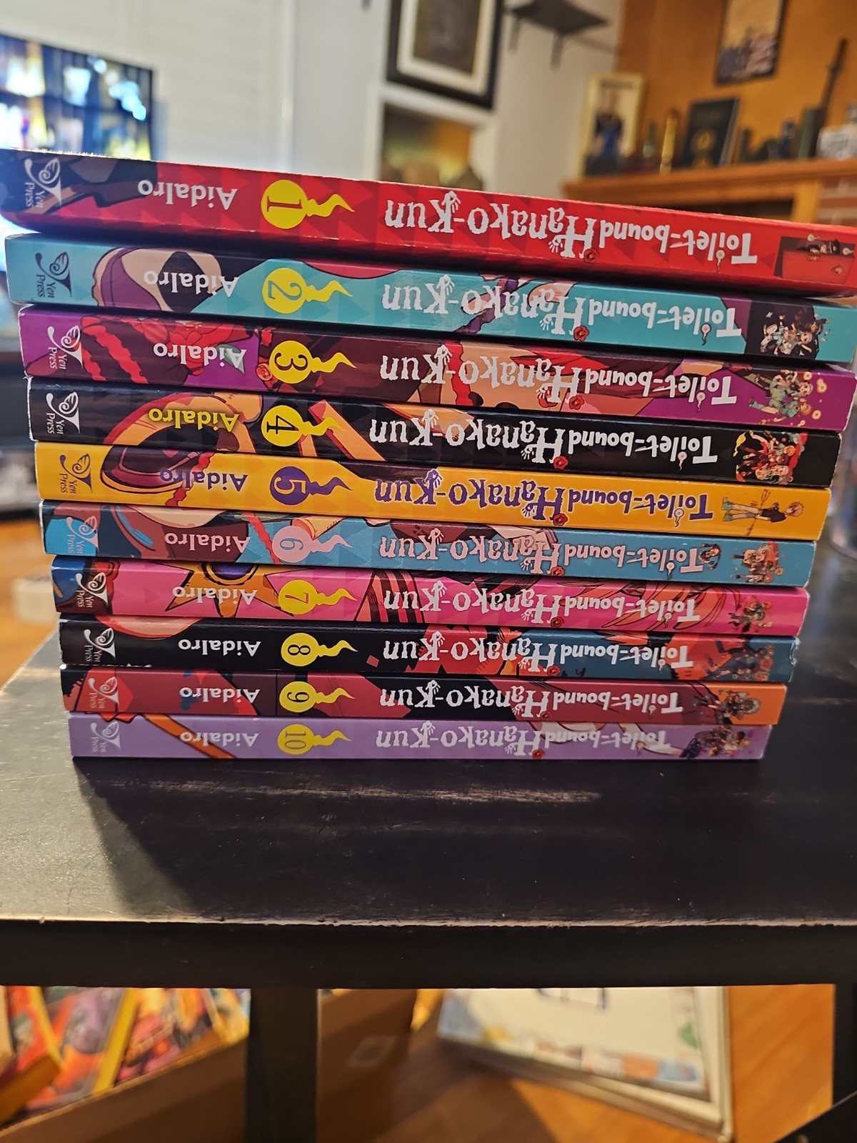 Hanako-Kun Toilet-Bound Manga Volumes 1-10 Lot Of 10 English