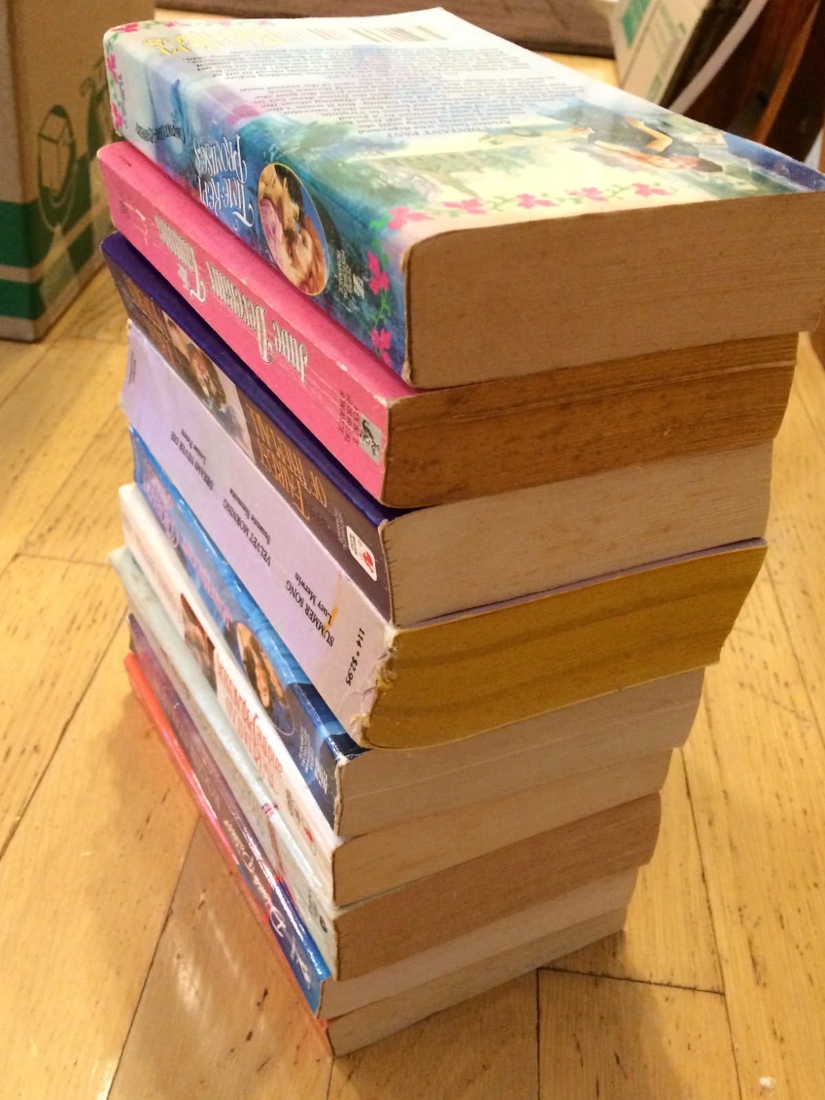 Qty 9 – Random Romantic Novels – Misc Authors – Paperback lot 5