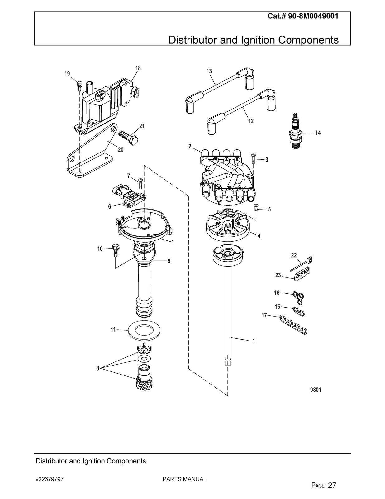MERCURY MERCRUISER 50 350 377 MAG MPI Sterndrive Parts Manual – WIRE CLOSURE
