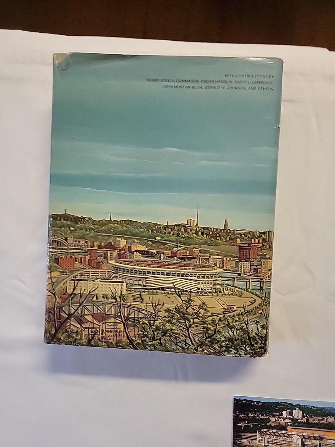 Vintage Pittsburgh Book by Stefan Lorant 1975, Guide, Postcard,Trolley Calander